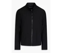 Cotton-blend jacket - Black