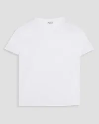 Brunello Cucinelli Embelished cotton-jersey T-shirt - White White