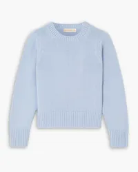 &Daughter Merino wool and cashmere-blend sweater - Blue Blue