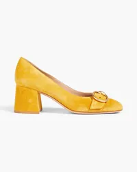 Gianvito Rossi Pamela 60 suede pumps - Yellow Yellow