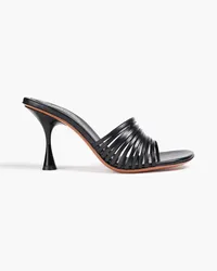 WANDLER Leather mules - Black Black