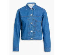 Cropped denim jacket - Blue