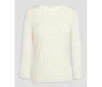 Lyocell jersey top - White