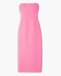 A.L.C. Elizabeth strapless cady midi dress - Pink Pink