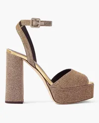 Giuseppe Zanotti Blasvegas lamé platform sandals - Metallic Metallic