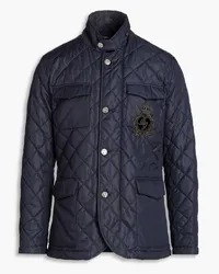 Dolce & Gabbana Embellished quilted shell field jacket - Blue Blue