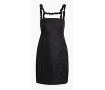 Shell mini dress - Black