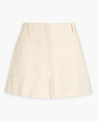 Acne Studios Fil coupé cotton-blend crepe shorts - Neutral Neutral