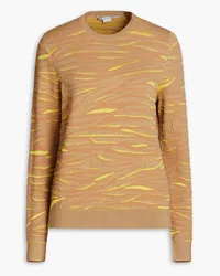 Stella McCartney Jacquard-knit sweater - Neutral Neutral