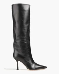 Jimmy Choo Chad 90 leather knee boots - Black Black