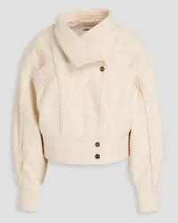 Zimmermann Cotton-blend jacquard jacket - White White