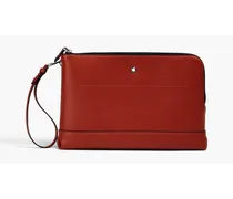 Leather pouch - Red - OneSize
