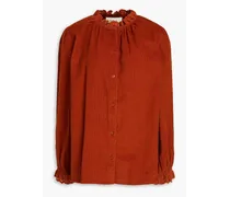 Patsy cotton-corduroy shirt - Brown
