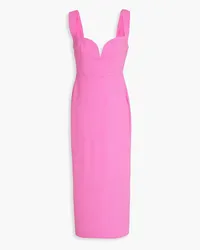 Alex Perry Crepe midi dress - Pink Pink