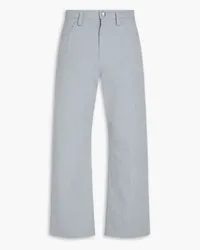 Jil Sander Cotton-canvas pants - Blue Blue