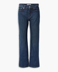 Our Legacy Linear high-rise straight-leg jeans - Blue Blue