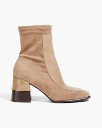 Tory Burch Suede ankle boots - Neutral Neutral