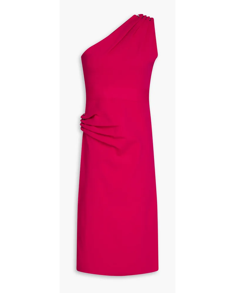 Hervé Léger One-shoulder stretch-knit dress - Pink Pink