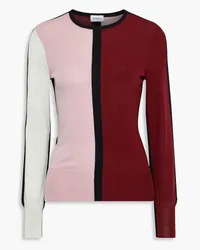 Ferragamo Color-block wool sweater - Multicolor Multicolor