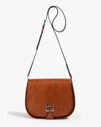 Alberta Ferretti Leather cross-body bag - Brown Brown