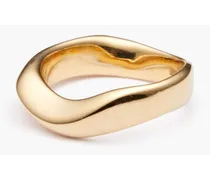 Gold-plated ring - Metallic