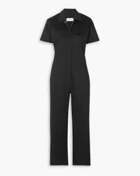 Rivet Utility Worker cotton-blend twill jumpsuit - Black Black