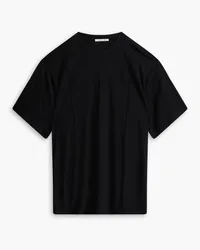 Peter Do Oversized jersey T-shirt - Black Black