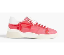 TOD'S Mesh and PVC sneakers - Pink Pink