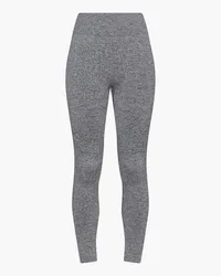 The Upside Ayama mélange ribbed-knit leggings - Gray Gray