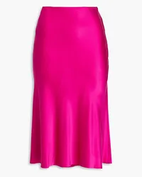 Rag & Bone Jaci silk-satin midi skirt - Purple Purple