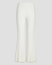 Diane von Furstenberg Barcelona crepe flared pants - White White