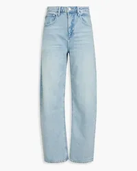 Frame Denim High-rise tapered jeans - Blue Blue