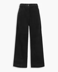 Cefinn Hayden cotton-corduroy wide-leg pants - Black Black