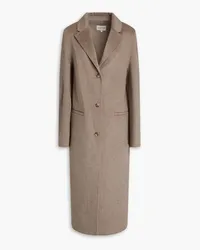 Loulou Studio Mill wool and cashmere-blend felt coat - Neutral Neutral