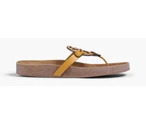 Miller leather sandals - Yellow