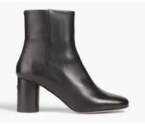 Aprillisse leather ankle boots - Black
