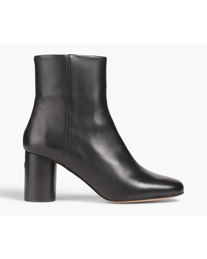 Claudie Pierlot Leather ankle boots - Black Black