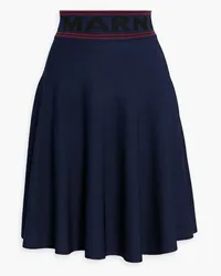 Marni Jacquard-knit skirt - Blue Blue