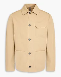 Slowear Montedoro herringbone cotton-blend jacquard jacket - Neutral Neutral