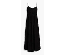 Isobella fil coupé maxi dress - Black