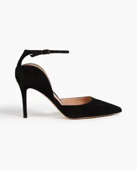 Gianvito Rossi Hayette suede pumps - Black Black