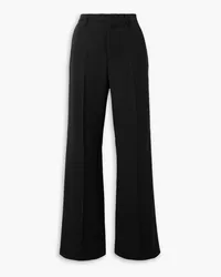 AMI Paris Twill flared pants - Black Black