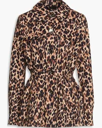 RACIL Leopard-print cotton-blend jacket - Animal print Animal