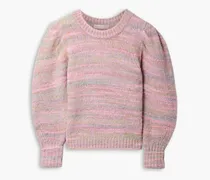 Aquarius stripped knitted sweater - Pink