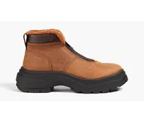 Nubuck rain boots - Brown