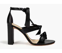 Lolita knotted leather sandals - Black