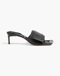 Jacquemus Les Mules Piscine leather mules - Black Black