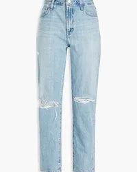 J Brand Distressed boyfriend jeans - Blue Blue