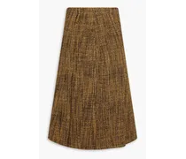 Bouclé-tweed skirt - Yellow
