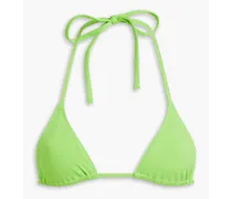 Malia triangle bikini top - Green